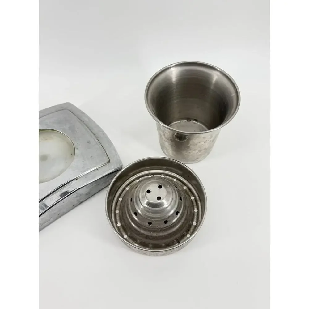 Vintage Chrome Citrus Juicer
